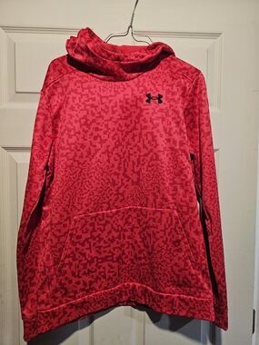 Under Armour Red Camo Pullover Hoodie